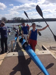 Loic et Alexandre champions de France K2 homme cadet