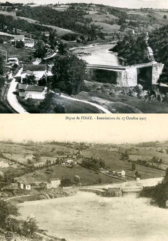 Digue de Pinay - Cartes portales
