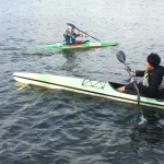 Séance d’initiation au kayak avec le CKLOM